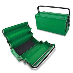 جعبه ابزار 3 طبقه سبز تاپ تول مدل TBAC0502