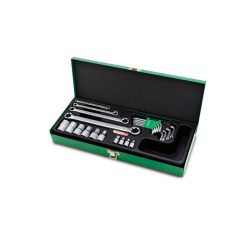 جعبه بکس و آچار 23 پارچه E تاپ تول مدل GAAD2302