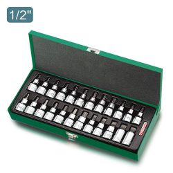 جعبه بکس آلن،پیچ گوشتی دوسو،چهارسو و ستاره ای تاپ تول مدل GAAD2402