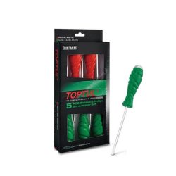 پیچ گوشتی جعبه ای ضربه ای دسته پلاستیکی ، 5 عددی تاپ تول مدل GAAE0509