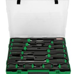 سری پیچ گوشتی دوسو و چهارسو 14 عددی تاپ تول مدل GZC1401