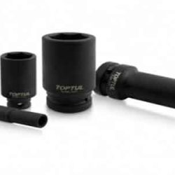 بکس مشکی بلند 1/2، 6 پر Cr-Mo 30 تاپ تول مدل KABE1630