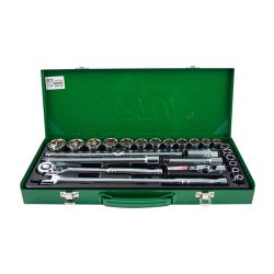 جعبه بکس 26 پارچه 1/2اینچ 6 پر تاپ تول مدل GCAD2513