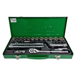 جعبه بکس 26 پارچه 12 پر تاپ‌تول مدل GCAD2602