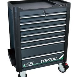 جعبه ابزار 7 کشو با پنل های ABS زغالی رنگ