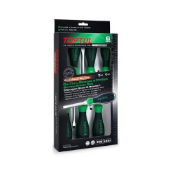 ست پیچ گوشتی ضربه خور 6عددی تاپ تول مدل GFE-0602