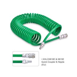 شیلنگ فنری باد 15متری 8*12 تاپ تول مدل KHLC0815J