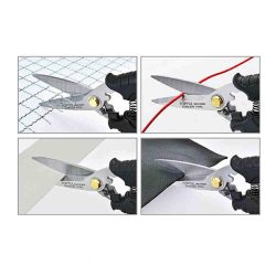 قیچی برش چرم ،پلاستیک و ورقه های نازک آهنی و استیل تاپ تول مدل SBCH0808