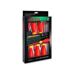 مجموعه پیچ گوشتی ضد برق 7عددی تاپ تول مدل GFE-0701