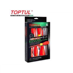 مجموعه پیچ گوشتی ضد برق 6عددی تاپ تول مدل GFE-0605