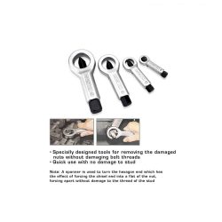 کیت 4 عددی مهره بر 9 تا 27 میلی تاپ تول مدل GAAI0402