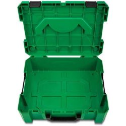 جعبه ابزار 13.5 لیتر سبز (بدون ابزار) تاپ تول مدل TBBE0201