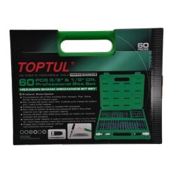 جعبه بیت آلنی 1/2 و 3/8 (60پارچه) تاپ تول مدل GCAI6003