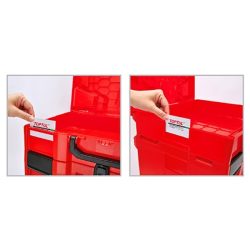 جعبه ابزار 32 لیتری قرمز تاپ تول مدل TBBE0702