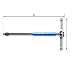 آچار دسته تی جغجغه دار خلاص کن اتومات 3/8 تاپ تول مدل CTRM1227