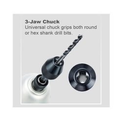 سه نظام ته 1/4 ،6.35 طول 9/5 تاپ تول مدل FTHA0806