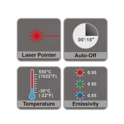 ترمومتر لیزری تاپ تول مدل EABA0155