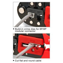 انبر سوکت زن ، تلفن و شبکه تاپ تول مدل DKAC2420