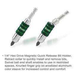 سری نوک پیچ گوشتی جور ، با رابط بیت گیر 1/4 تاپ تول مدل GABW3101