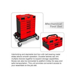 جعبه ابزار 4 طبقه تاپ تول مدل GCZ-137A